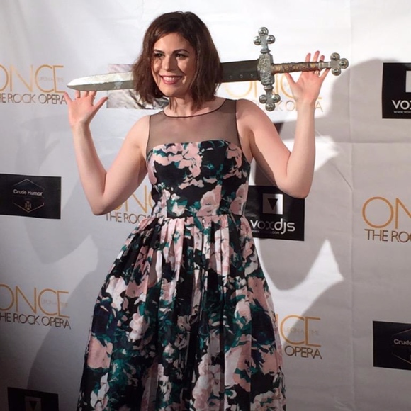 Gorgeous Adrianna Papell Floral Formal Ball Gown - Picture 3 of 8